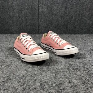 Converse Chuck Taylor Low Womens 8 Pink Canvas Sneakers 151180C